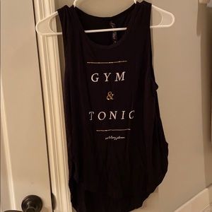 Hersey Johnson “Gym and Tonic” tank